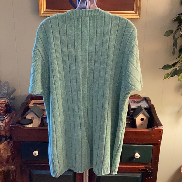 Denim & Co. casual short sleeve v neck sweater 1X - Picture 3 of 9